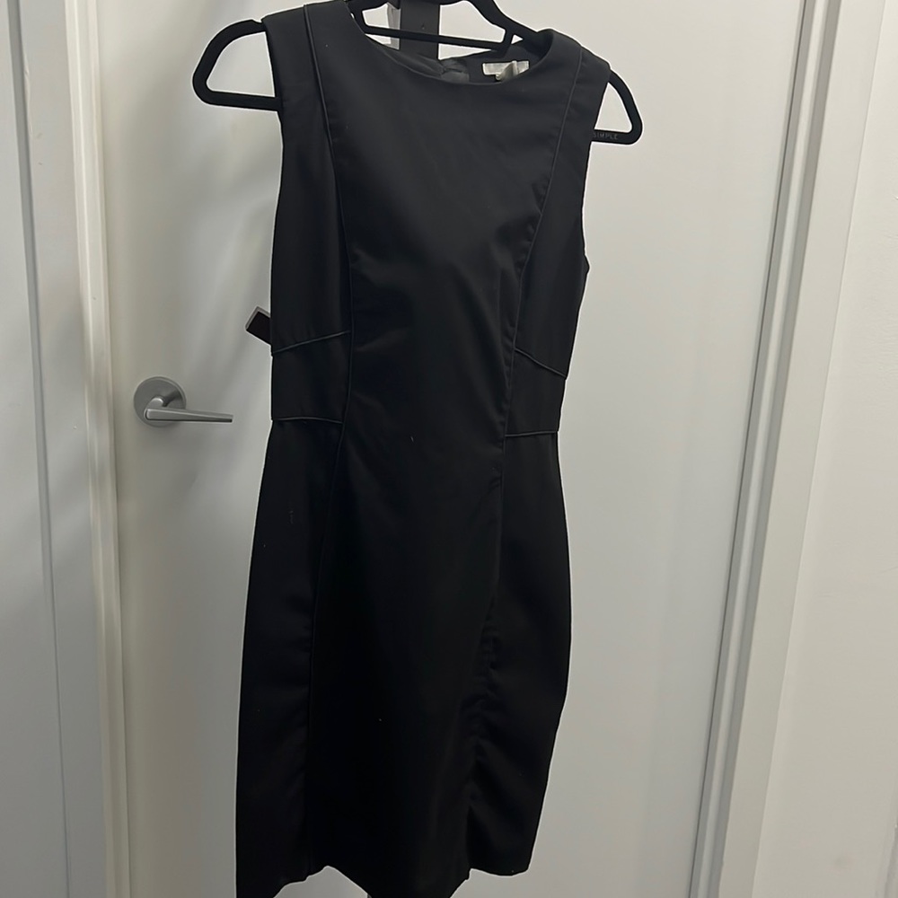 Business formal black dress